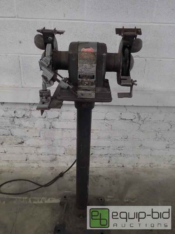 lot 3294 image: Sears, Roebuck and CO. Bench Grinder on a Stand