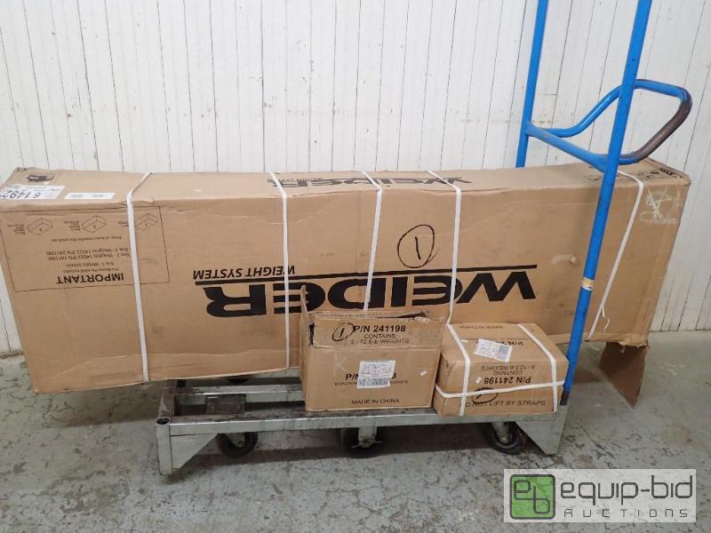 lot 3342 image: Weider Pro 6900 Weight System with (2) Sets of (5) of 12.5lbs Weights