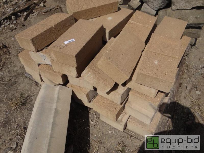 lot 2218 image: 1 Pallet of landscaping rockblock.   Skid ...