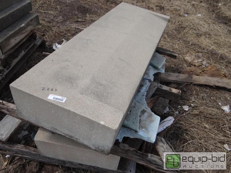 lot 2223 image: 3 Pallets of various size landscaping rock.  ...