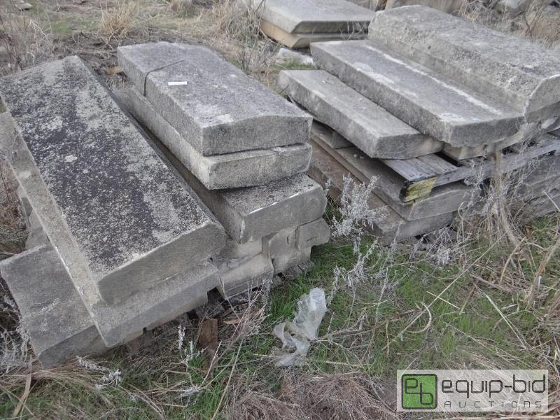 lot 2228 image: 3 Pallets of various size landscaping rock.  ...