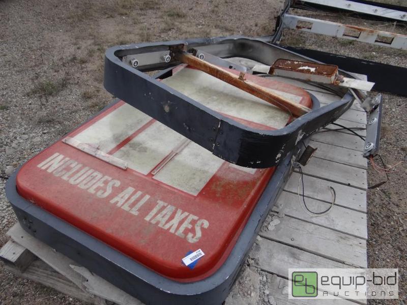 lot 2256 image: Lot of 3 sign frames....