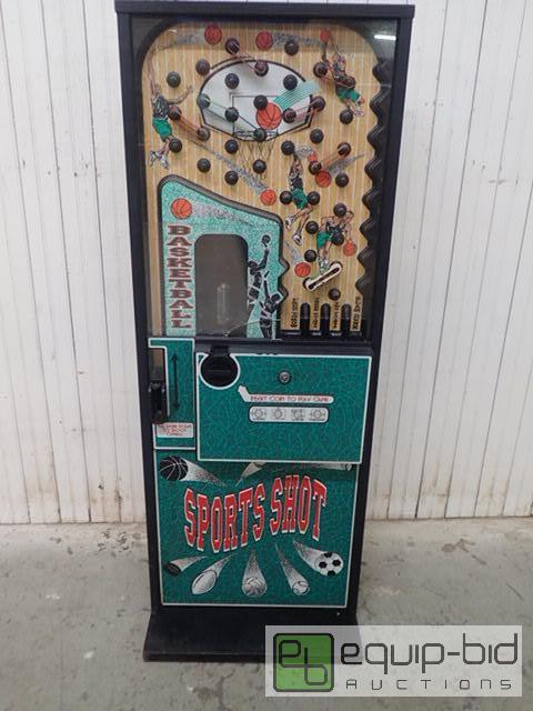 lot 1035 image: Sports Shot Interactive Vending Machine