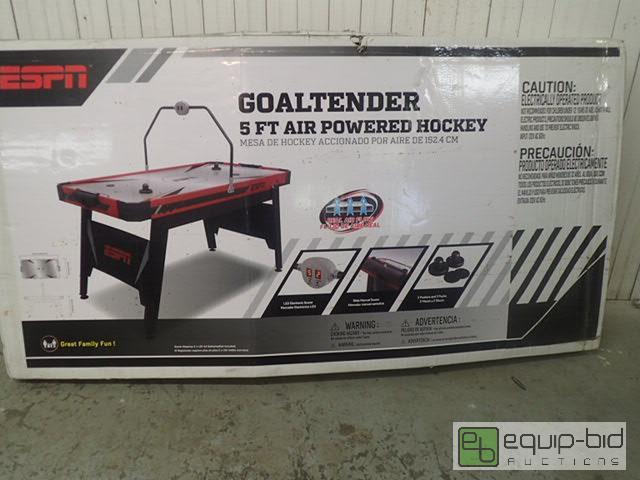 Espn Goaltender 5ft Air Hockey Table Let The Games Begin Arcade