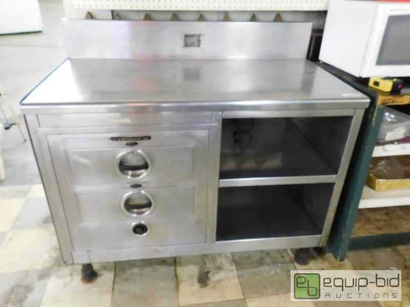 lot 1326 image: Antique Toastmaster Warming Cabinet