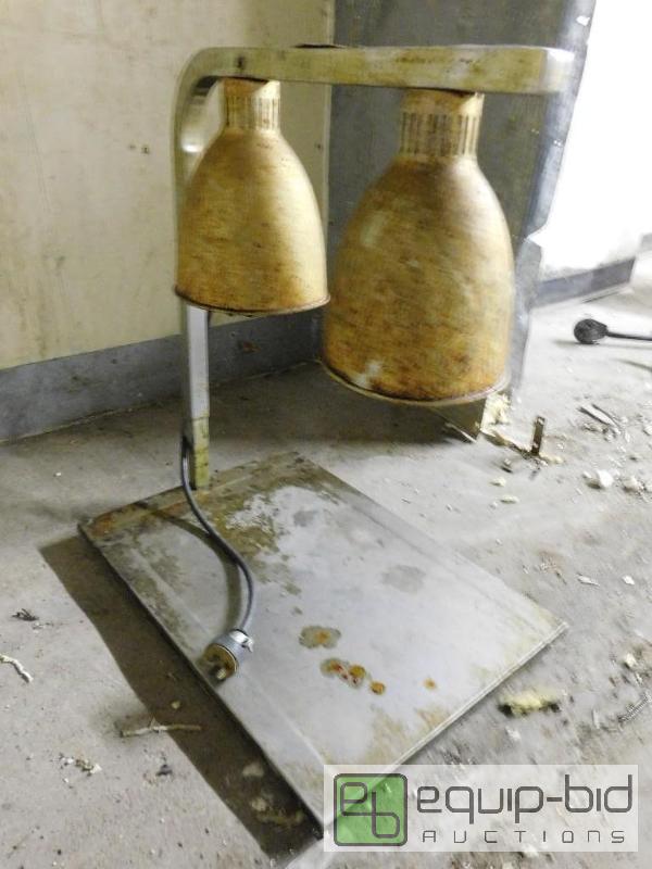lot 1342 image: 2 Bulb Heat Lamp