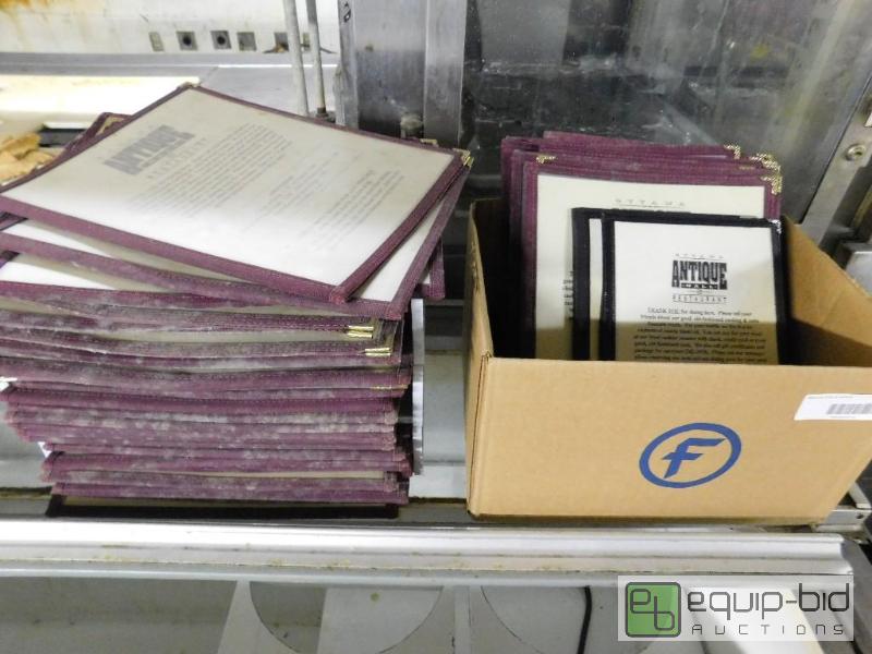 lot 1350 image: Lot Of Menus