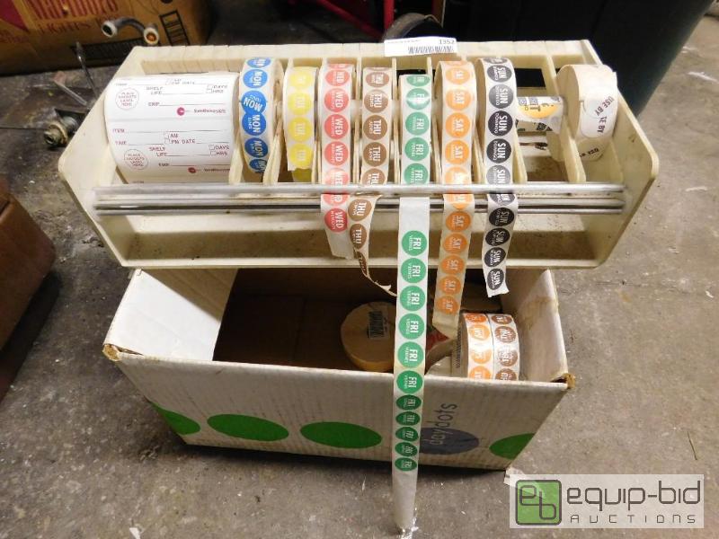 lot 1352 image: Label Station and Extra Labels