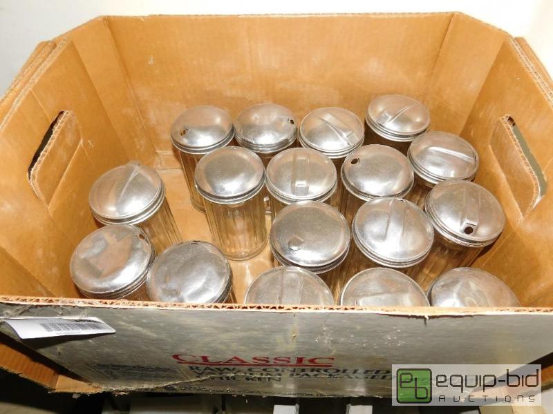 lot 1390 image: Lot of Glass Sugar Jars