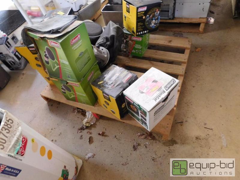 lot 305 image: Pallet Of Coleman Camping Goods