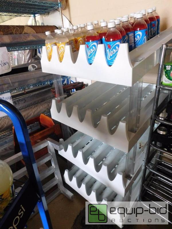 lot 318 image: 4 Tier Bottle Rack