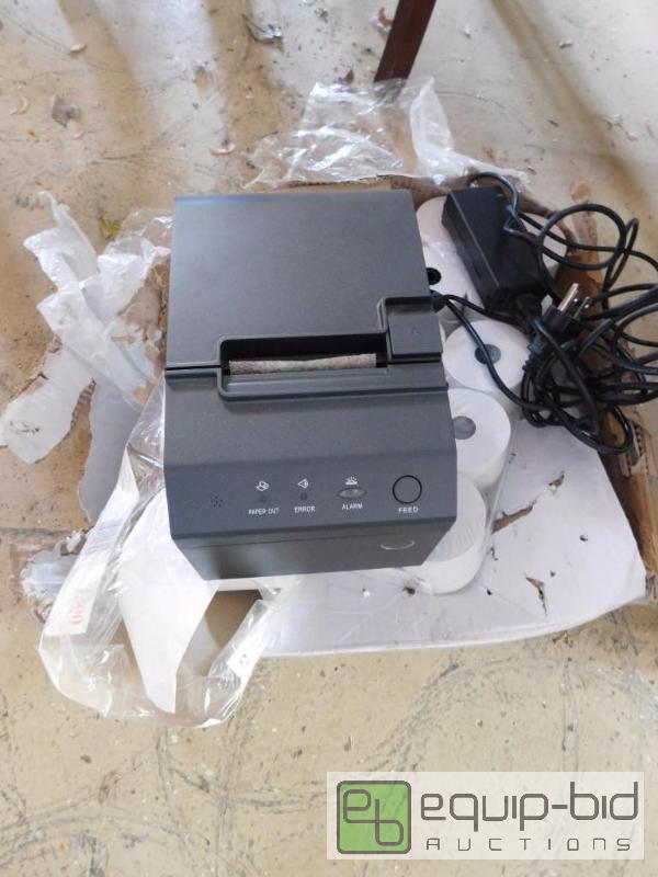 lot 325 image: Thermal Printer With Replacement Receipt Rolls