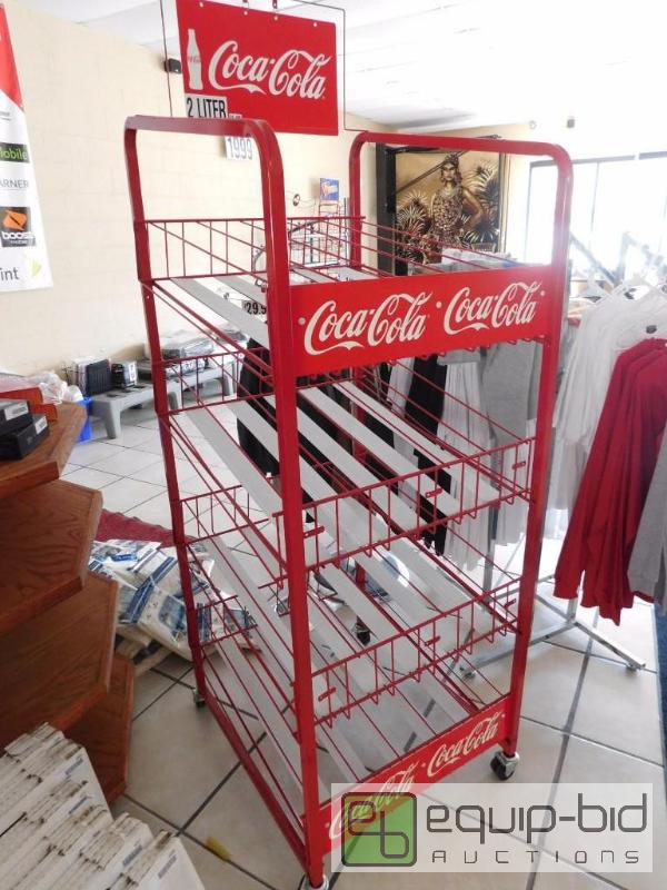 lot 331 image: 4 Tier Bottle Beverage Rack