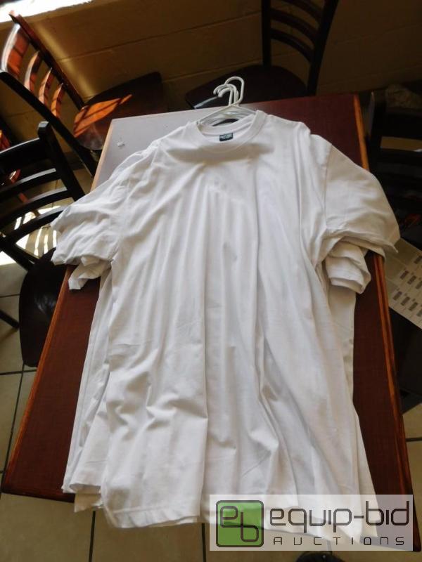 lot 349 image: Lot Of 5 White T Shirts
