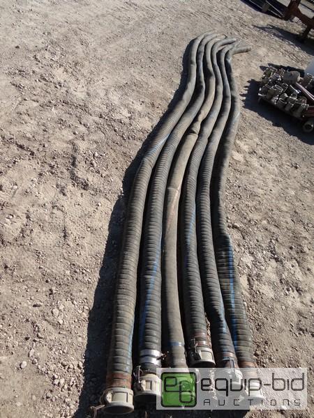lot 459 image: (5) 20ft 3Inch Pump Hoses