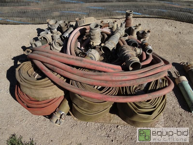 lot 462 image: Pallet Of Pressure Side Collapsable Hoses