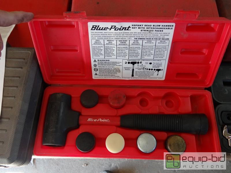 lot 504 image: Blue Point Dead Blow Hammer With Interchangable Faces