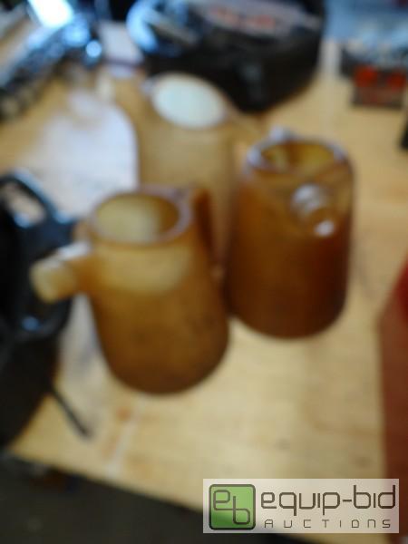 lot 541 image: (3) Oil Measuring Cans