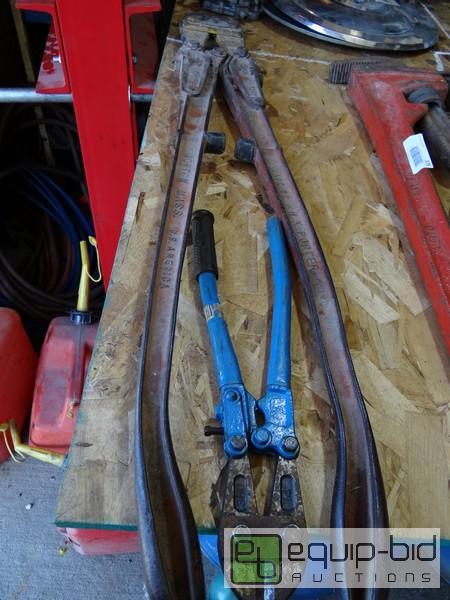 lot 576 image: (2) Sets of Bolt Cutters