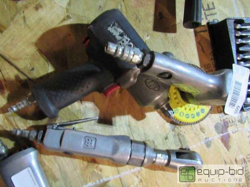 lot 605 image: Lot Of Ingersol Rand Air Tools