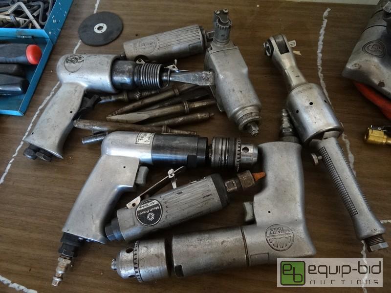 lot 615 image: Lot Of Various Brand Air Tools