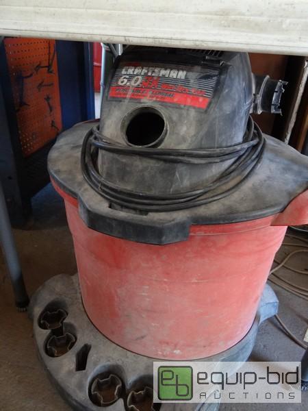lot 626 image: Craftsman Large Wet Dry VAC 6HP