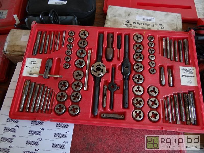 lot 640 image: Snap On Tap And Die Set