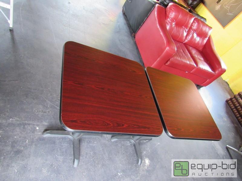 lot 198A image: Pair Of 24 Square Tables