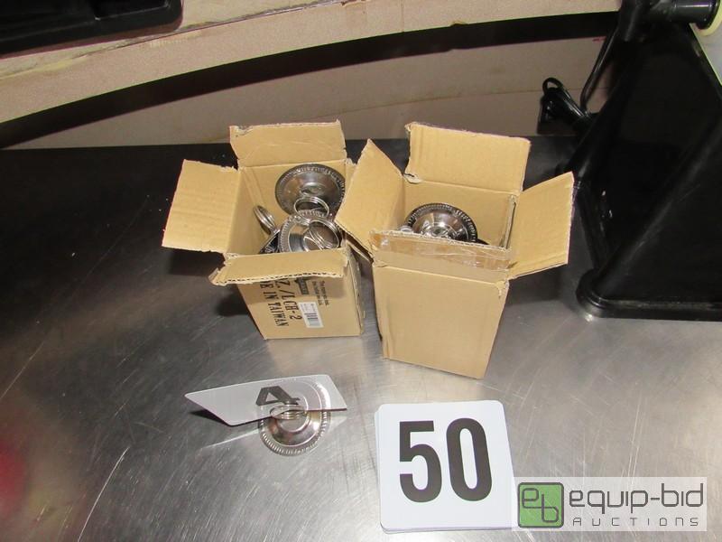 lot 204 image: Lot Of Table Number Stands With Numbers