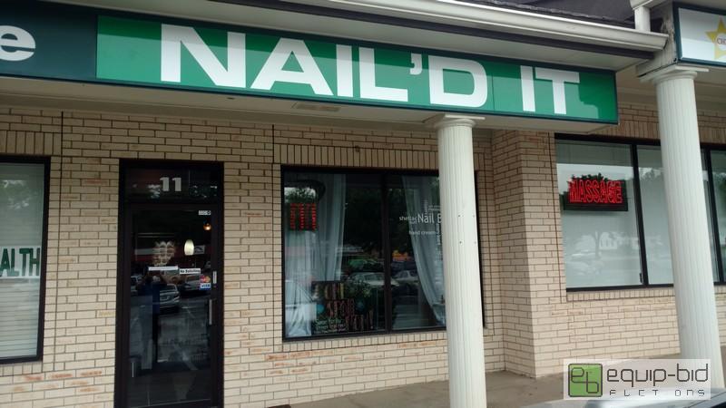 Nail'd It Nail Salon Full Business Sale | Equip-Bid