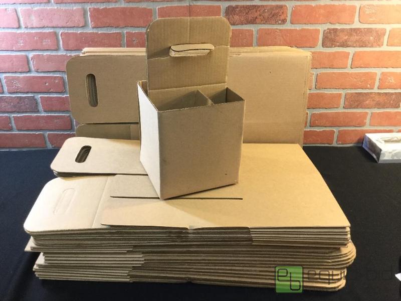 lot 144 image: Wine Bottle Boxes  Quantity 50 Condition NE...