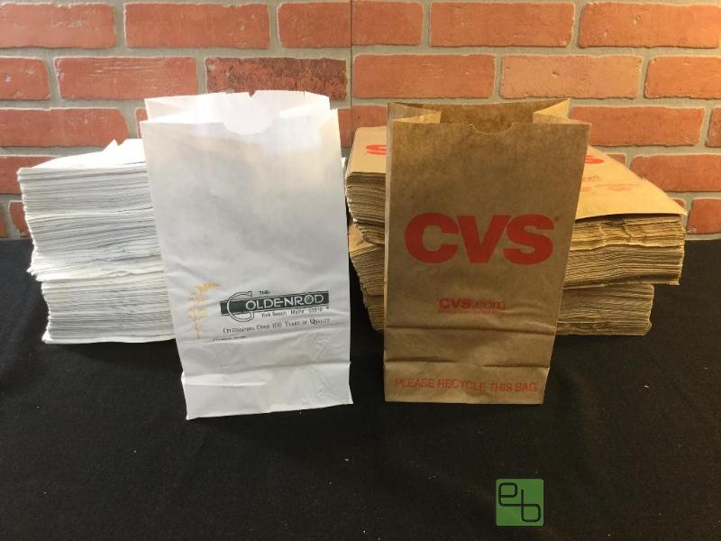 lot 146 image: Paper Bags CVS &amp The Goldenrod  Quantity...
