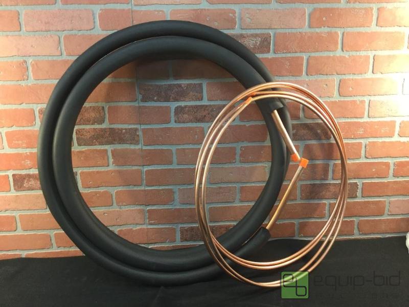 lot 25 image: &nbsp &nbspCopper Tubing  1 Roll with foam ...