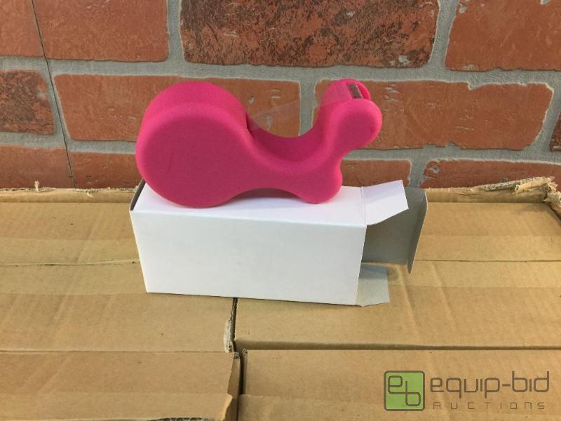lot 299 image: Pink Tape Dispensers with Tape  Quantity 96 ...