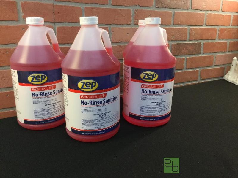lot 46 image: Zep No-Rinse Sanitizer  Quantity 4 Item &nb...