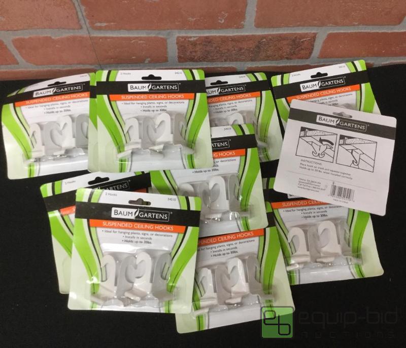 lot 60 image: Suspended Ceiling Hooks  Quantity 11 package...