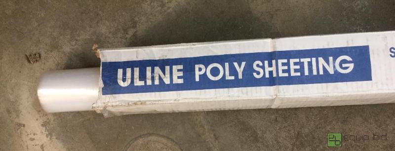lot 64 image: ULINE&nbspClear&nbspPoly Sheeting&nbsp  Qu...