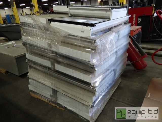 lot 508 image: Pallet Of T8 2x2 And 2x4 Fluorescent Light Fixtures