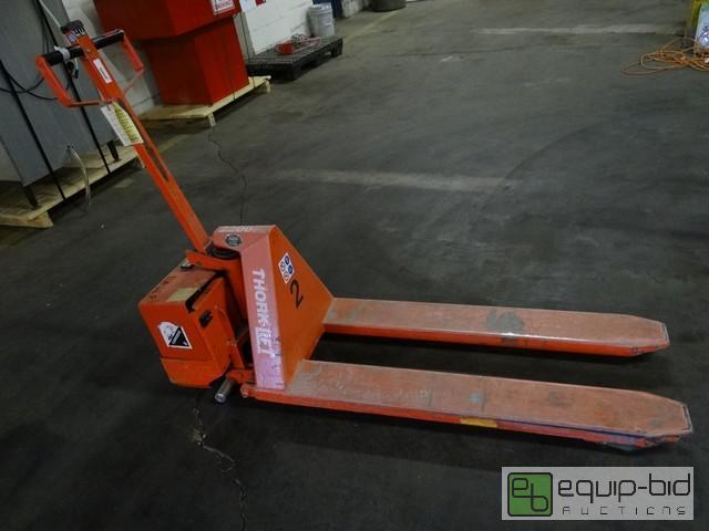 lot 528 image: Interthor Thork Lift Electric High Lift Pallet Jack