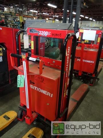 lot 559 image: Interthor Trans Positioner Electric Lift Forklift
