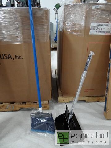 lot 570A image: New In Box Broom And Standing Dust Pan Set