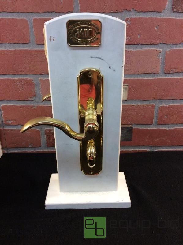Jado Brass Screen Patio Door Lever Display Dealcommander