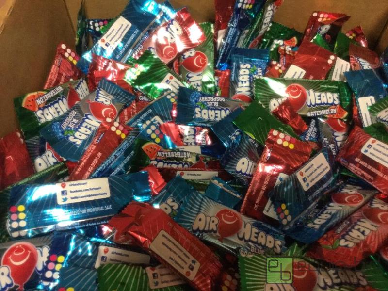 lot 103 image: Air Heads Bulk Candy  Quantity 25 LBS Item#...