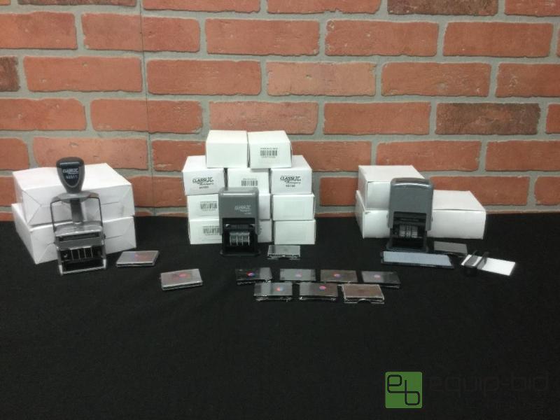 lot 115 image: ClassiX Self-Inking Stamper Assortment  This ...