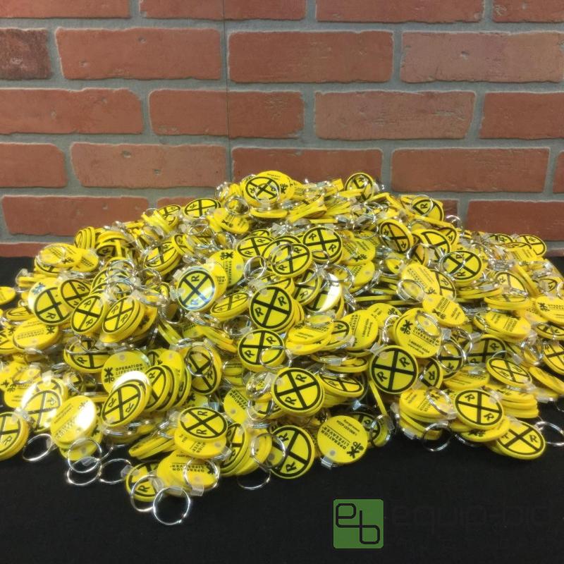 lot 134 image: Railroad Key Chains  Quantity Approx&nbsp100...