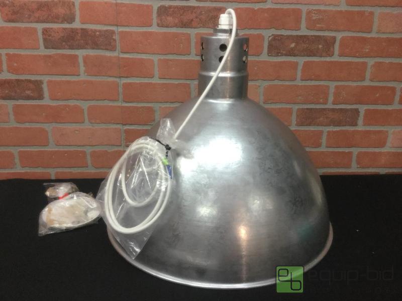 lot 150 image: Large Aluminum Light fixture  Quantity 1 Con...