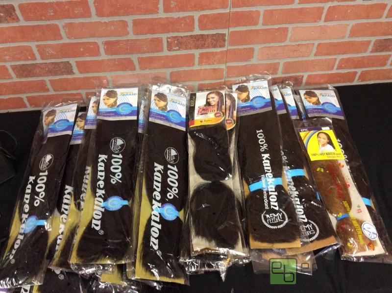 lot 16 image: Assorted Lot of Hair Extensions&nbspBraids ...