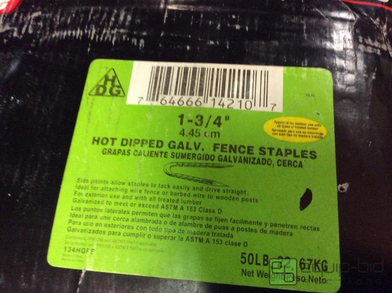 lot 196 image: Lot of fence staples