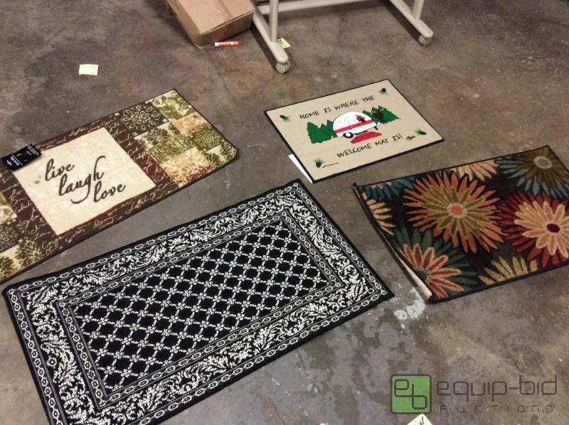 lot 70 image: Assorted Area RugsMats  This Area RugMat Lo...