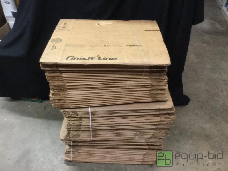 lot 73 image: Finish Line Sturdy Shipping Boxes  Quantity ...